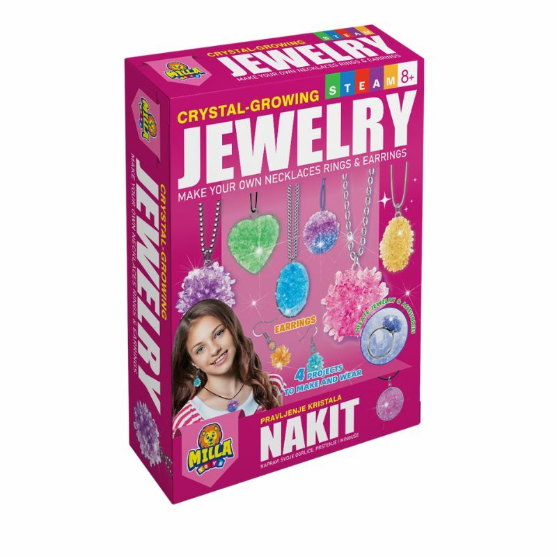 Pravljenje Kristala Nakit Milla Toys 11/72307 Mil