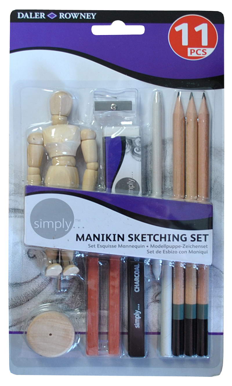 Set Manikin Za Umjetnike (drvena Lutka) 644200100