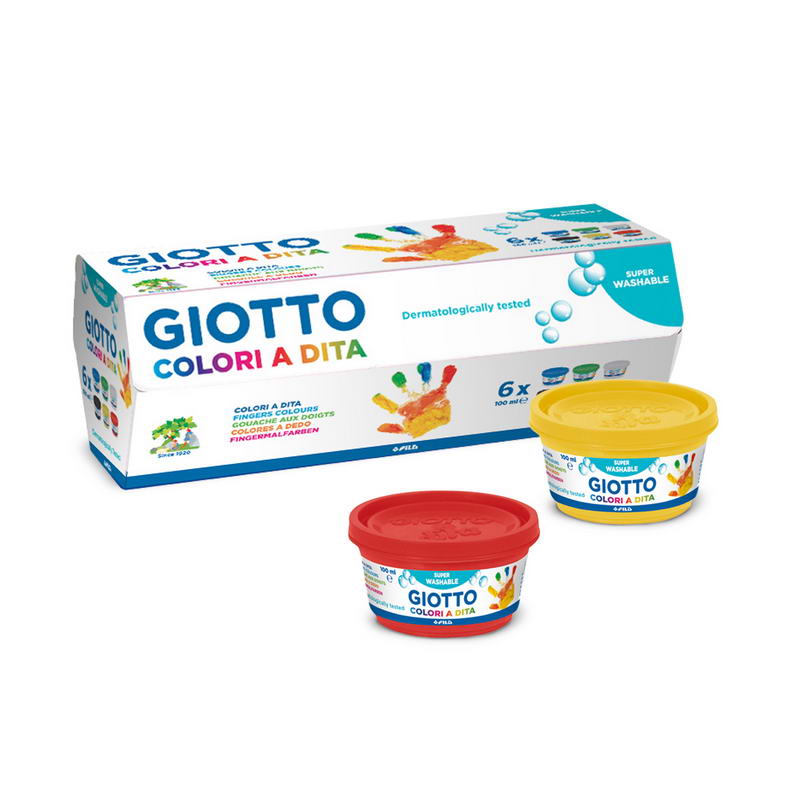 Tempera 1/6 Prstna 6x100ml. 534100